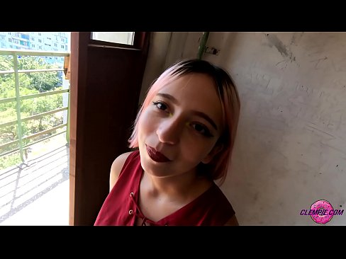 ❤️ Студэнт пачуццёвы адсмоктвае незнаёмца ў глыбінцы - сперма на твар ️ Супер сэкс у нас ❤